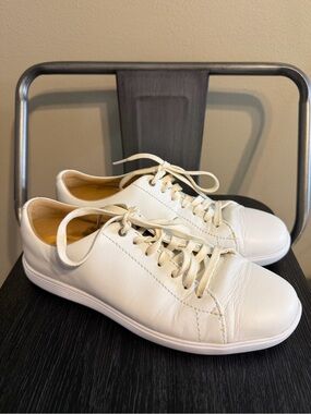 Cole Haan Grand Crosscourt White Leather Sneakers Size 7